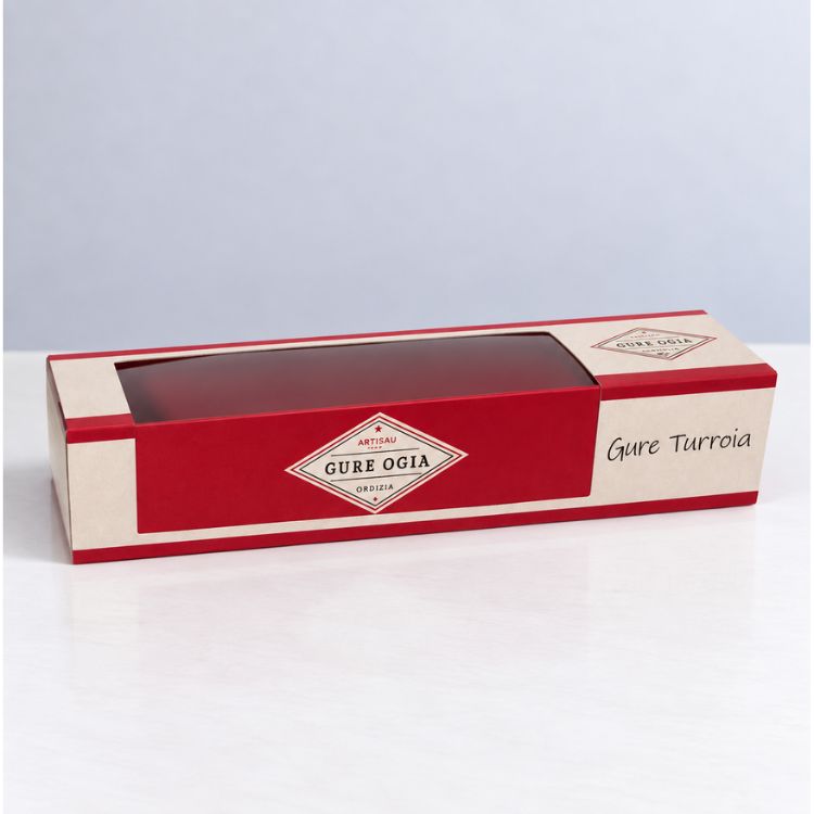 Caja premium personalizada para turr&oacute;n